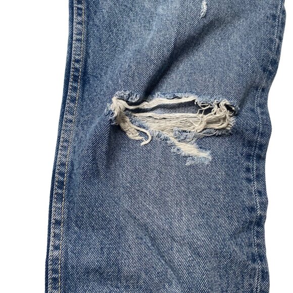 Zara Women's Mom Fit Distressed Jeans, size US 4 - Picture 3 of 14